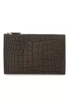 Кожаный футляр для документов Santoni