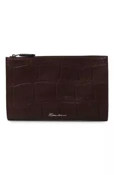 Кожаный футляр для документов Santoni