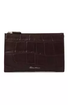 Кожаный футляр для документов Santoni