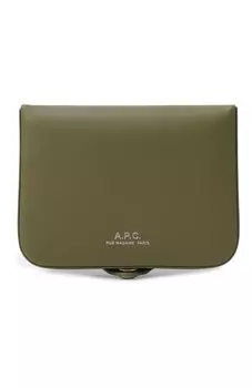 Кожаный футляр для кредитных карт A.P.C.