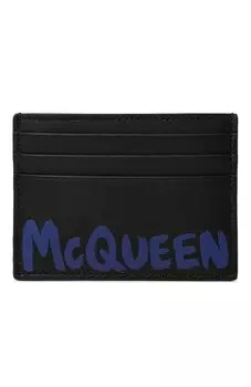 Кожаный футляр для кредитных карт Alexander McQueen