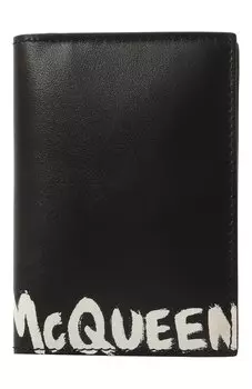 Кожаный футляр для кредитных карт Alexander McQueen