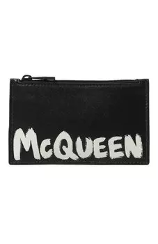 Кожаный футляр для кредитных карт Alexander McQueen
