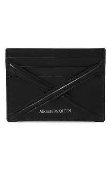 Кожаный футляр для кредитных карт Alexander McQueen