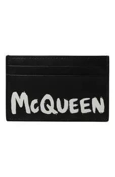 Кожаный футляр для кредитных карт Alexander McQueen