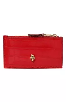 Кожаный футляр для кредитных карт Alexander McQueen