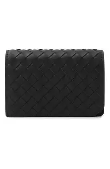 Кожаный футляр для кредитных карт Bottega Veneta