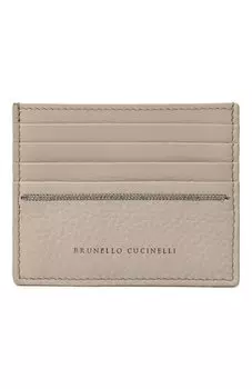 Кожаный футляр для кредитных карт Brunello Cucinelli