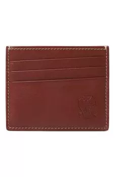 Кожаный футляр для кредитных карт Brunello Cucinelli