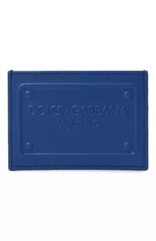 Кожаный футляр для кредитных карт Dolce & Gabbana