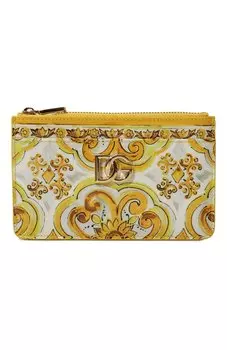 Кожаный футляр для кредитных карт Dolce & Gabbana