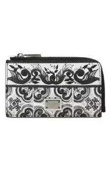 Кожаный футляр для кредитных карт Dolce & Gabbana