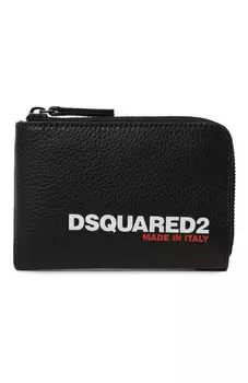 Кожаный футляр для кредитных карт Dsquared2