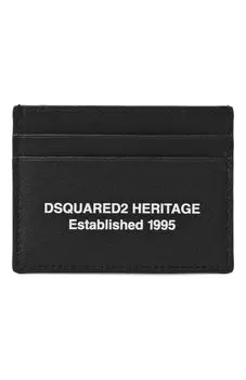 Кожаный футляр для кредитных карт Dsquared2