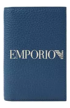 Кожаный футляр для кредитных карт Emporio Armani