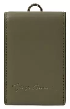 Кожаный футляр для кредитных карт Giorgio Armani