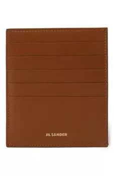 Кожаный футляр для кредитных карт Jil Sander