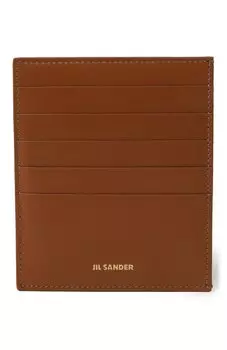 Кожаный футляр для кредитных карт Jil Sander