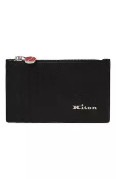 Кожаный футляр для кредитных карт Kiton