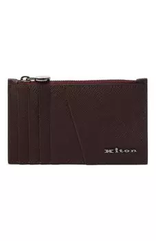 Кожаный футляр для кредитных карт Kiton