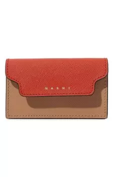 Кожаный футляр для кредитных карт Marni