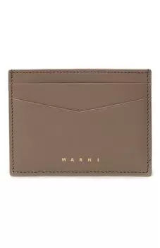 Кожаный футляр для кредитных карт Marni