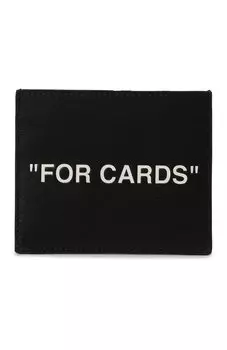 Кожаный футляр для кредитных карт Off-White