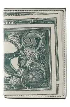 Кожаный футляр для кредитных карт Off-White