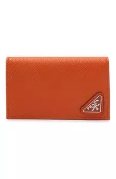 Кожаный футляр для кредитных карт Prada
