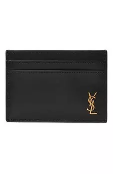 Кожаный футляр для кредитных карт Saint Laurent