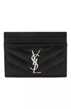 Кожаный футляр для кредитных карт Saint Laurent