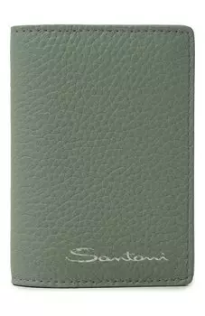 Кожаный футляр для кредитных карт Santoni