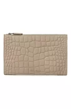 Кожаный футляр для документов Santoni