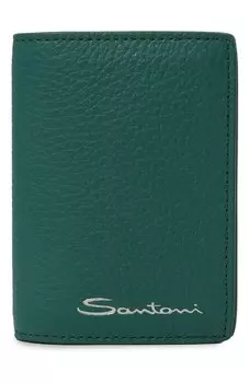 Кожаный футляр для кредитных карт Santoni