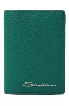 Кожаный футляр для кредитных карт Santoni