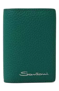 Кожаный футляр для кредитных карт Santoni