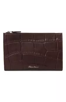 Кожаный футляр для документов Santoni
