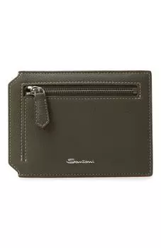 Кожаный футляр для кредитных карт Santoni