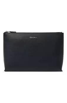 Кожаный клатч Santoni
