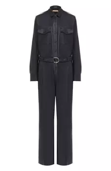 Кожаный комбинезон Yves Salomon