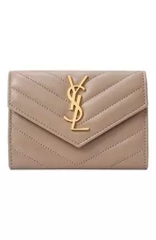 Кожаный кошелек Cassandre Saint Laurent