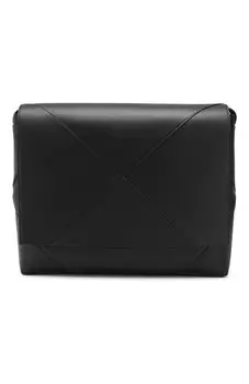 Кожаный мессенджер Bottega Veneta