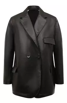 Кожаный пиджак WHO_AM