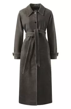 Кожаный плащ Bats