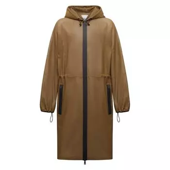 Кожаный плащ Bottega Veneta