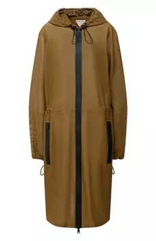 Кожаный плащ Bottega Veneta