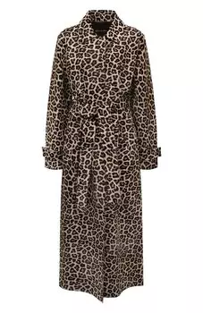 Кожаный плащ Giulia Gurman