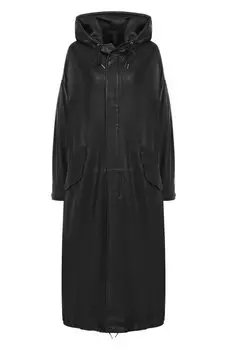 Кожаный плащ Petar Petrov