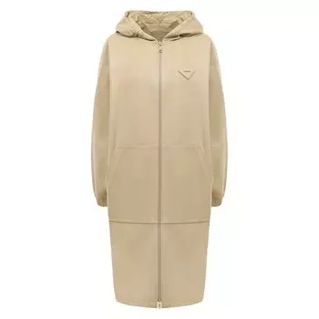 Кожаный плащ Prada