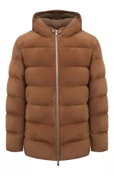 Кожаный пуховик MUST